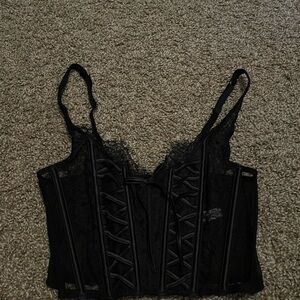 Victorias Secret Lace Corset Top